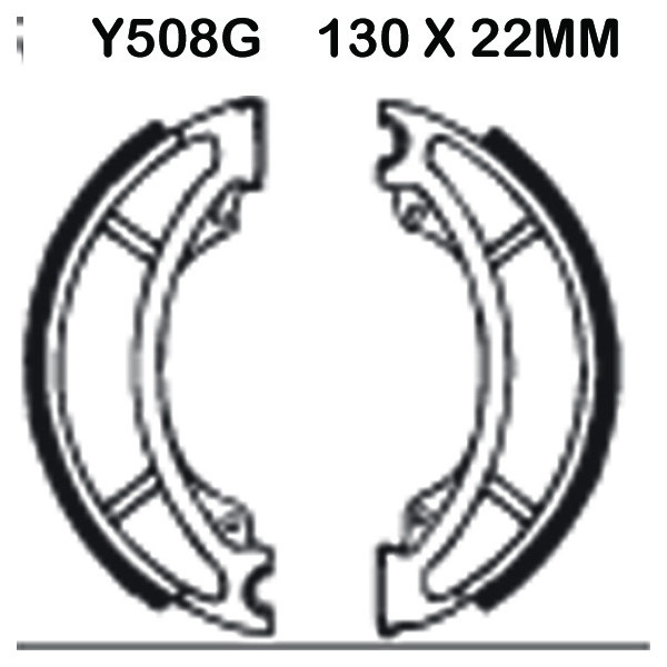 EBC EBC Brake Shoes Y508G
